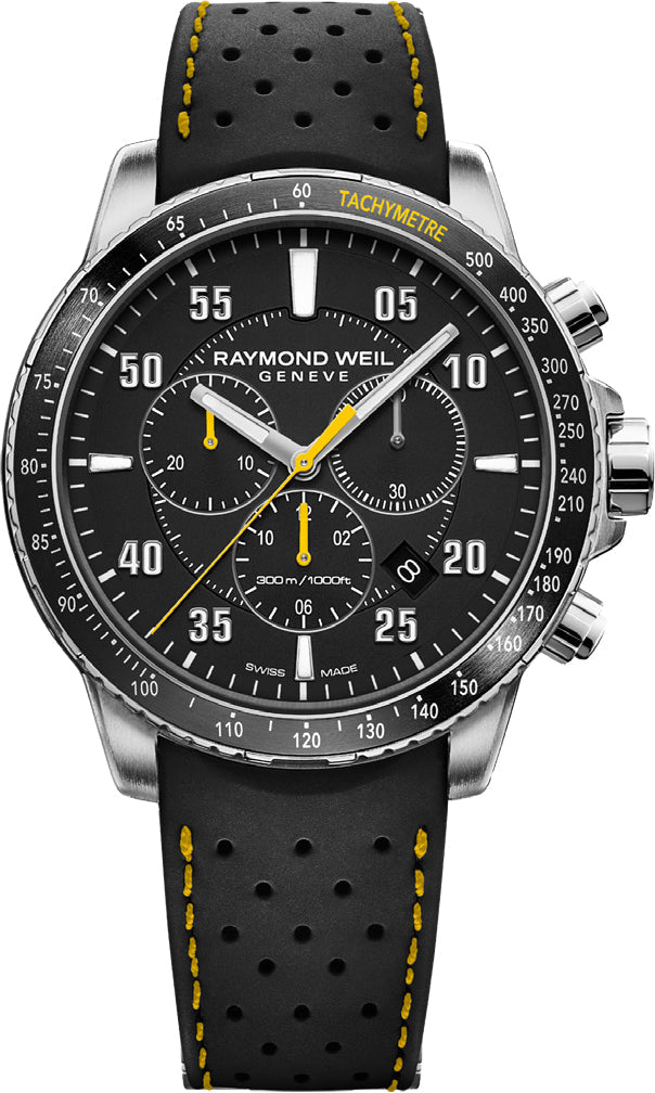 Raymond Weil Watch Tango Mens 8570-SR1-YELLOW