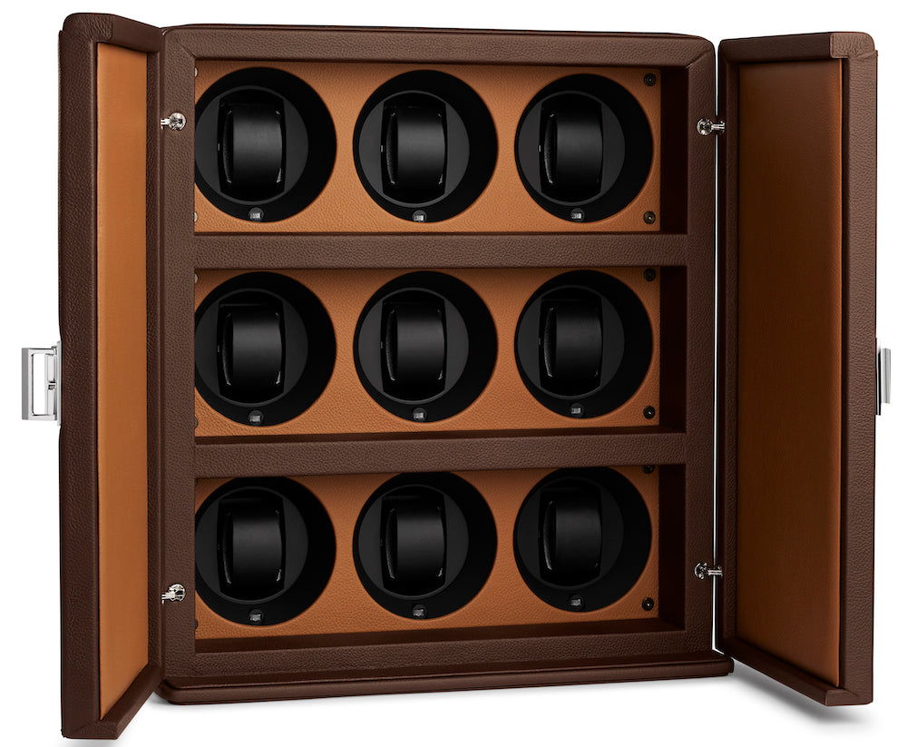 Scatola del Tempo Watch Winder Rotore 9 Bi Colour 02072 Bi Colour