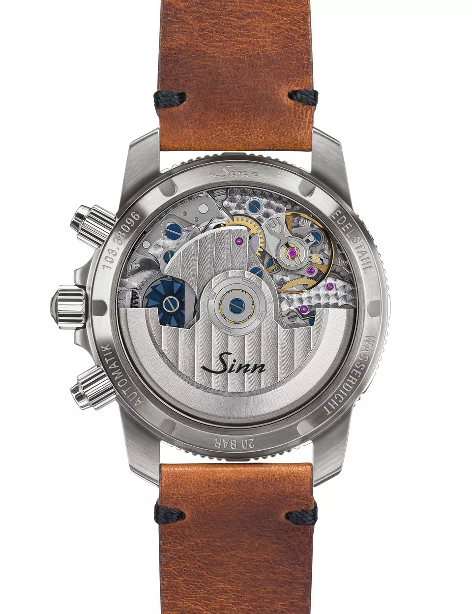 Sinn 103 St Diapal Leather Watch 103.0616 Leather Image 3