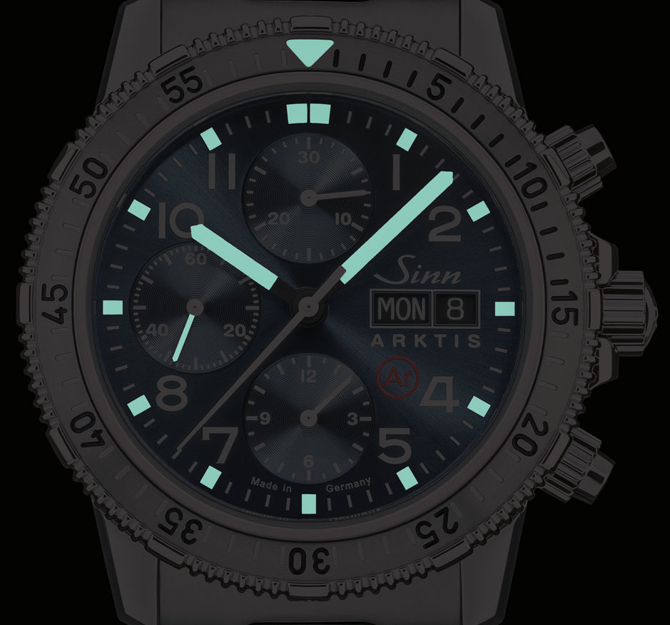 Sinn 206 Arktis II Alligator Blue Watch 206.012 Aligator Blue Image 2