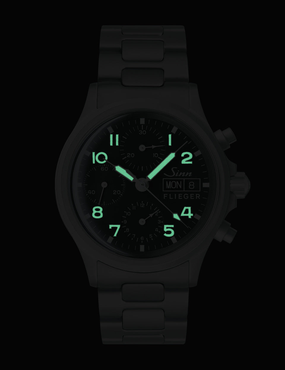 Sinn 356 Pilot Bracelet Watch 356.020 Bracelet Image 2