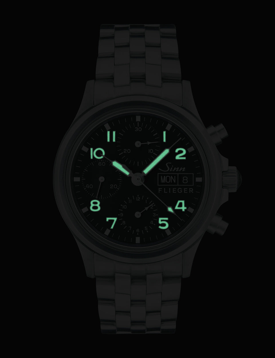 Sinn 356 Sa Pilot Bracelet Watch 356.070 Bracelet Image 2