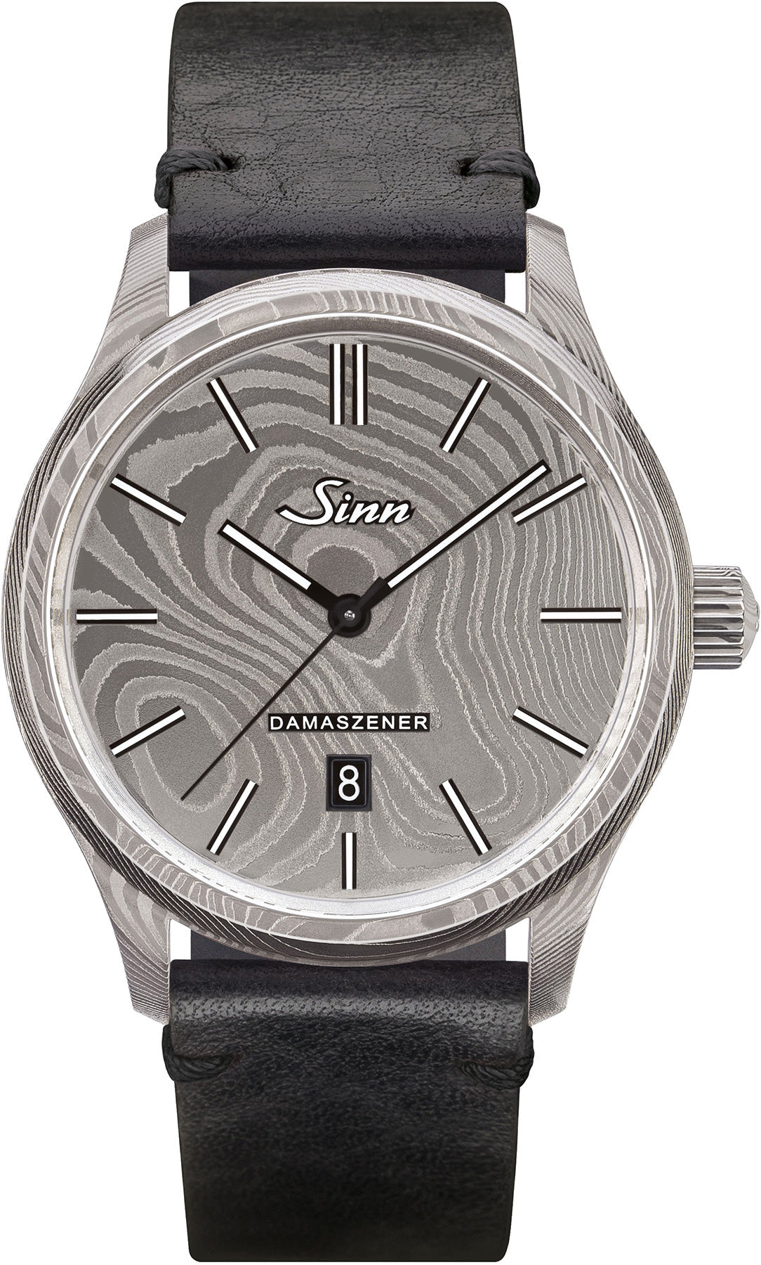 Sinn Watch 1800 Damaszener Cowhide Vintage Black Limited Edition 1800.040 Cowhide Vintage Black Image 1