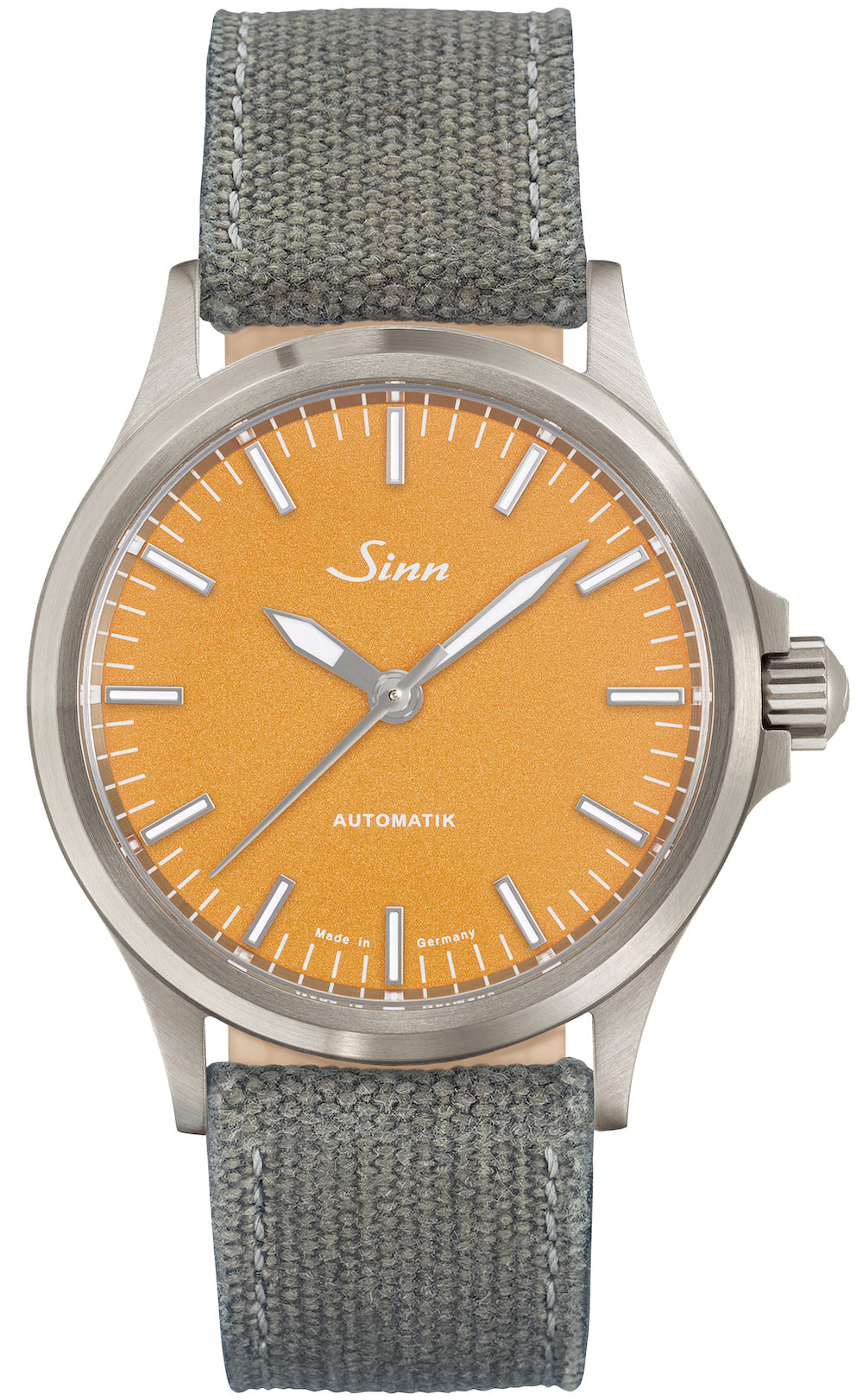 Sinn Watch 556 Citrine Yellow Limited Edition 556.0114 Canvas Leather Grey Image 1