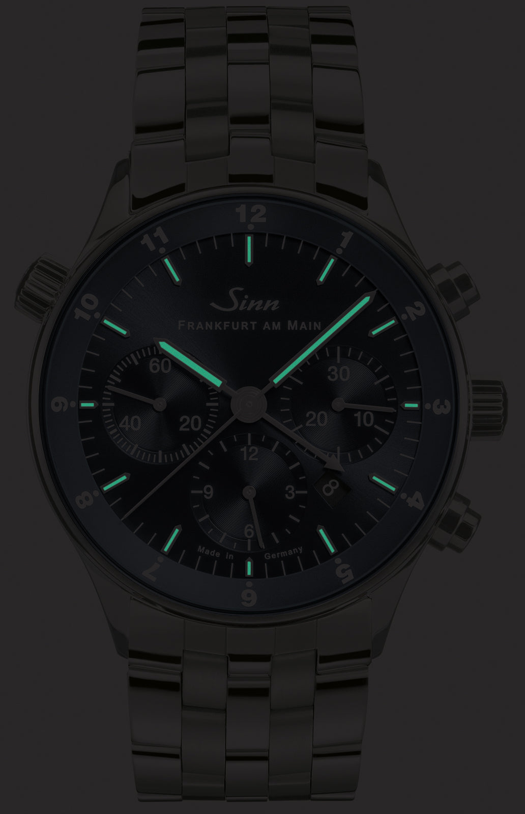 Sinn Watch Frankfurt Financial District 6099 B Fine Link Bracelet 6099.011 Fine Link Bracelet Image 3