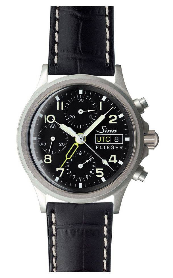 Sinn 356 Pilot UTC Alligator 356.025 LEATHER