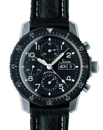 Sinn Watch Flieger Chronograph 103 St Leather 103.031 LEATHER WHITE STITCHING
