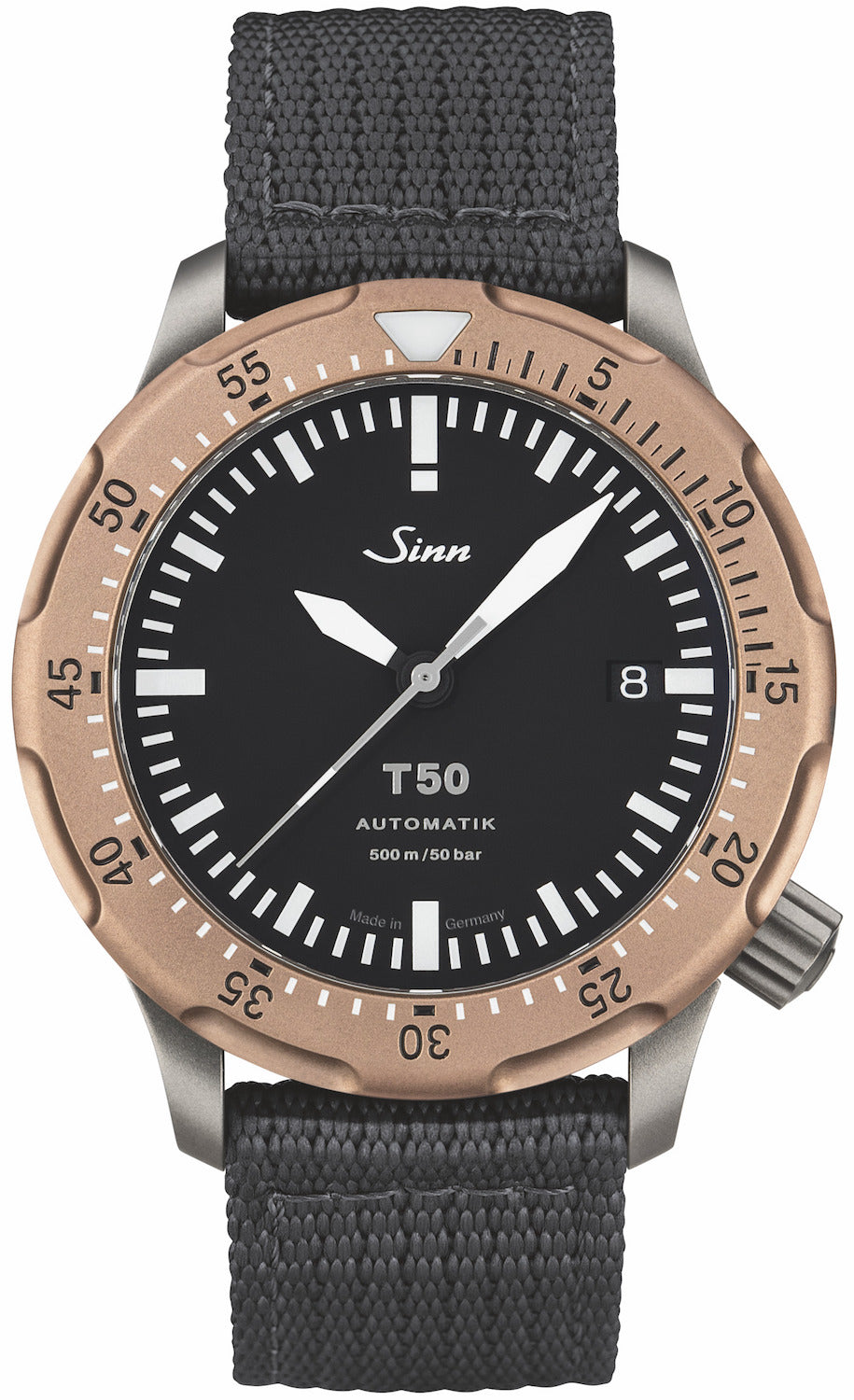 Sinn Watch T50 GBDR Leather Textile 1052.020 Leather/Textile