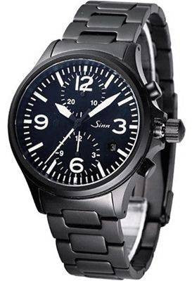 Sinn Duo Chronograph 756 S PVD Bracelet D 756.020 PVD BRAC