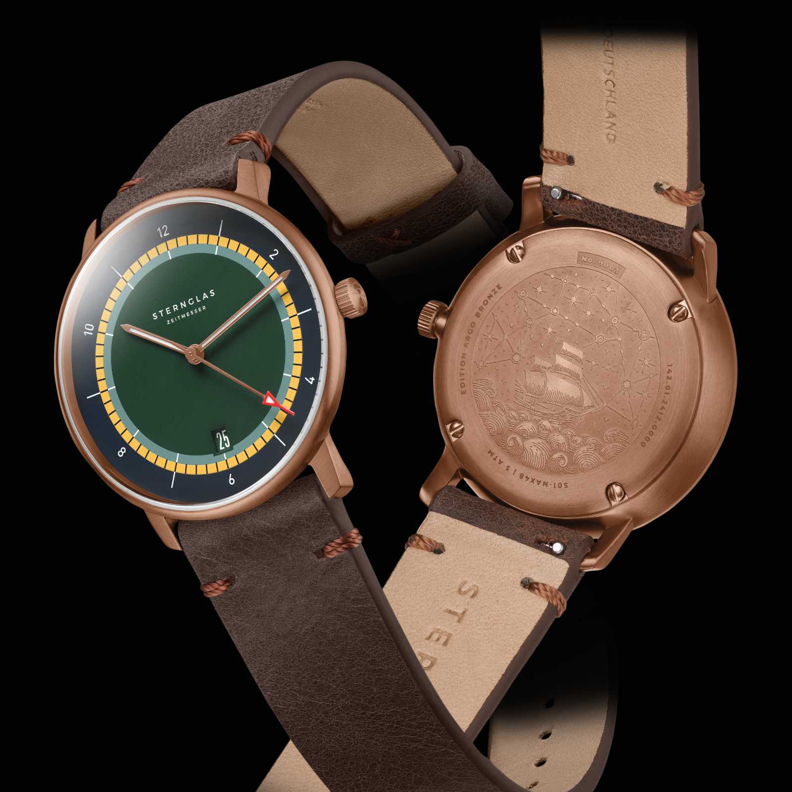 sternglas-naos-edition-argo-bronze-dark-green-yellow-bronze-mocha-watch-s01-nax48-vi17