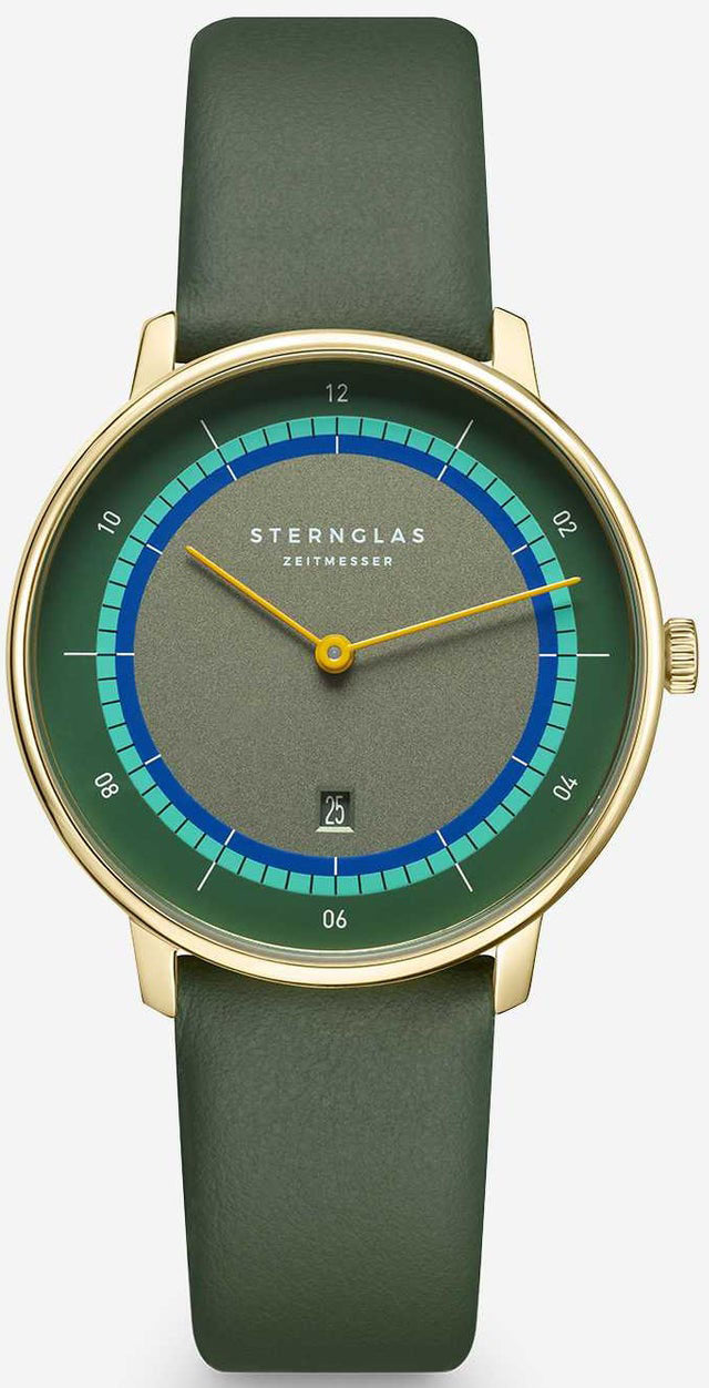 Sternglas Naos XS Edition Argo Dark Green Watch S01-NDA22-KL09 Image 1