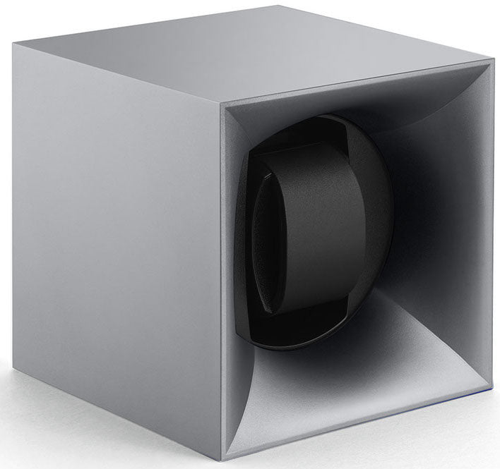 Swiss Kubik Watch Winder Single Startbox Silver SK01.STB.000