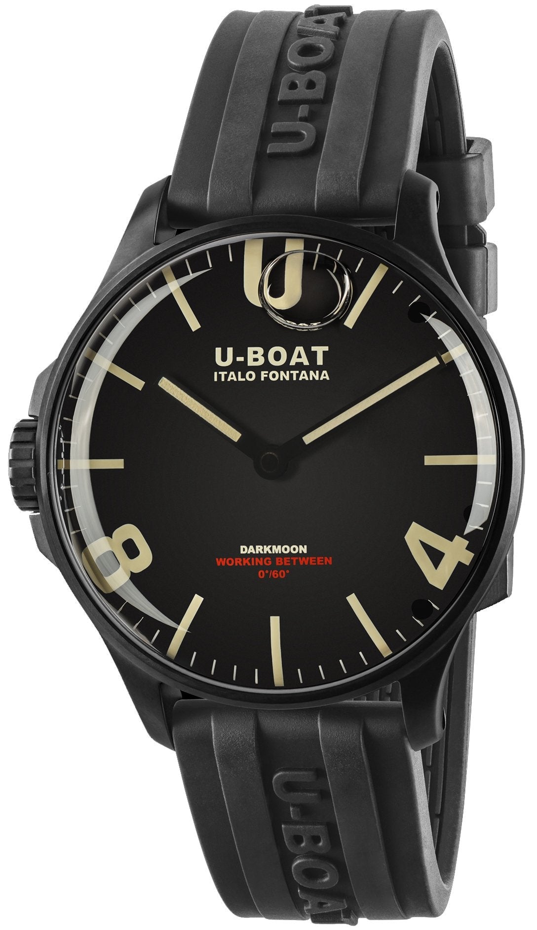 U-Boat Darkmoon 44 Black PVD Watch 8464/D Image 1
