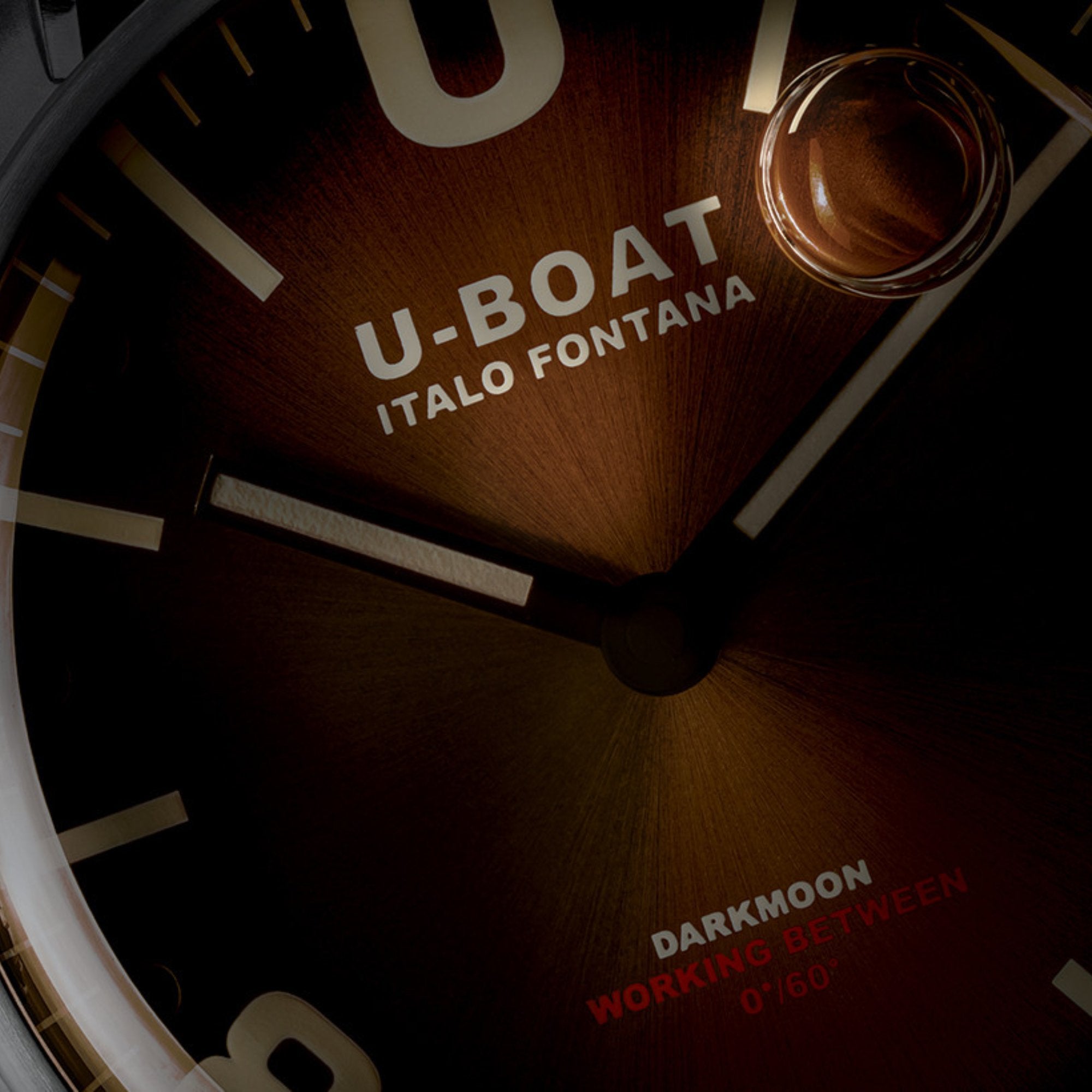 U-Boat Darkmoon 44 Elegant Brown SS 8703/B Image 3