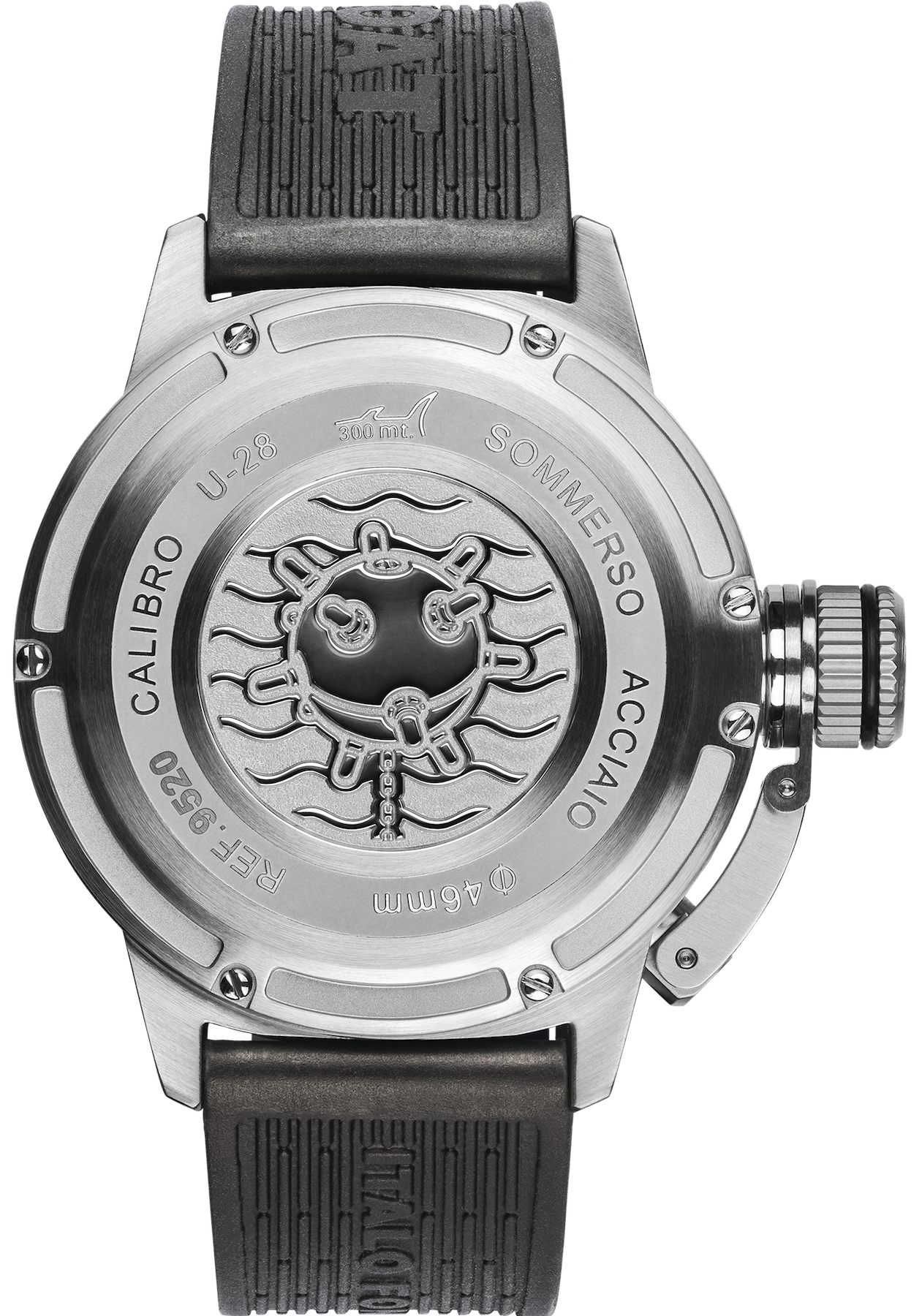 U-Boat Sommerso Ghiera Ceramica Bicolore Quadrante Green Watch 9520 Image 2