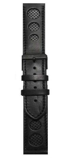 U-Boat Strap 1341 20/20 Leather Black Steel IPB Buckle 1341 Image 1