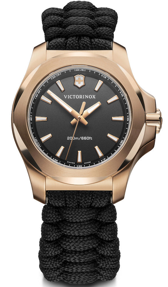 Victorinox Swiss Army Watch I.N.O.X. V Black Rose Gold 241880 Image 1
