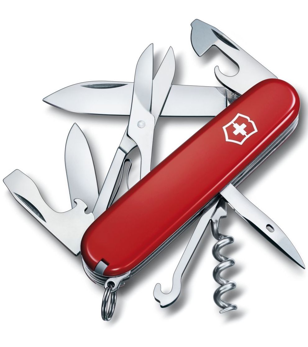 Victorinox Swiss Army Medium Pocket Knife Climber Blister Pack 1.3703B1