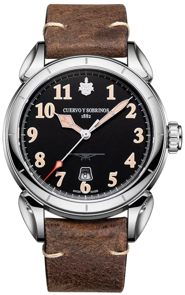Cuervo y Sobrinos Watch Vuelo Emilio Carranza 3202.1CN