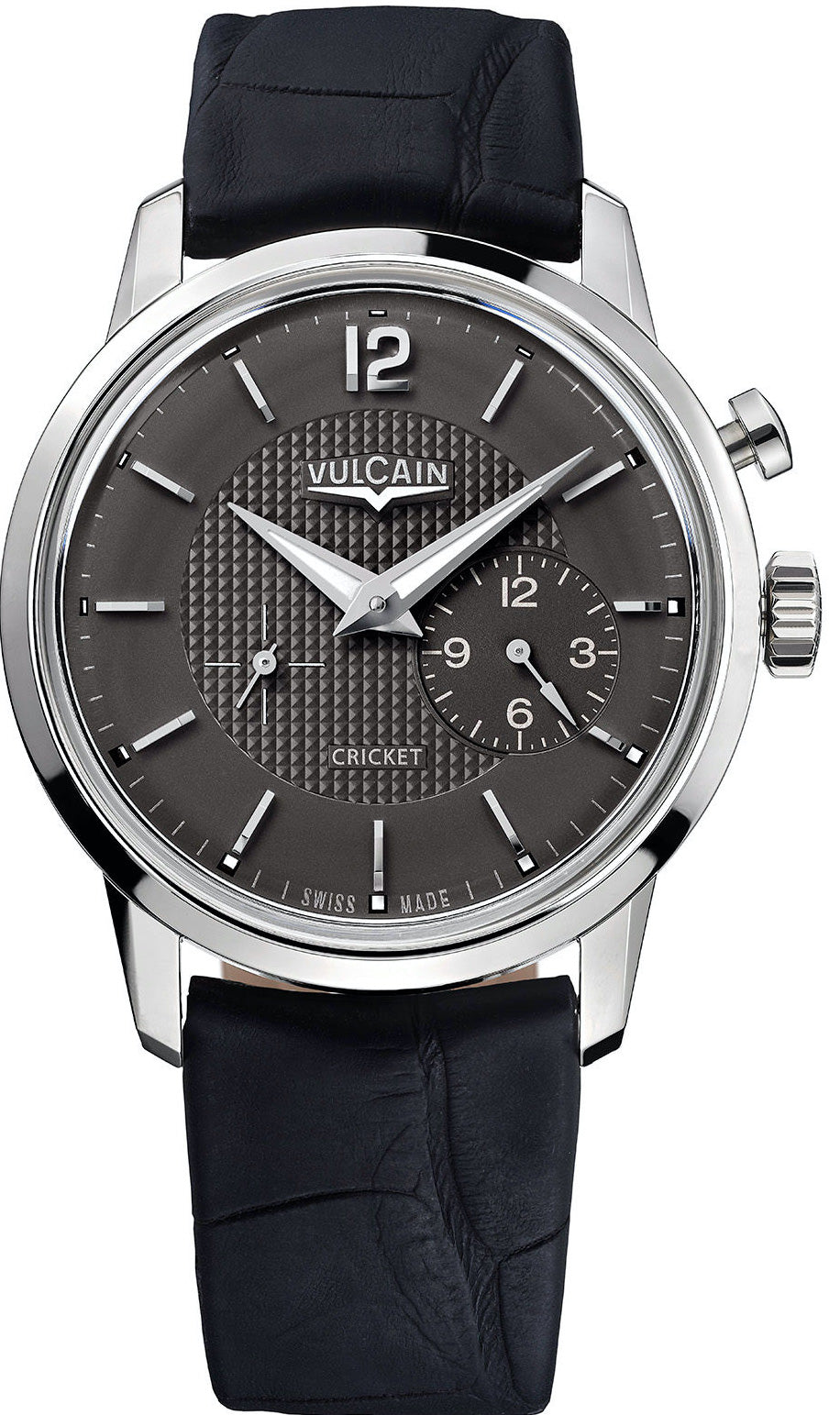 Vulcain Watch 50s Presidents Steel Ruthenium 400150G85.BAL100