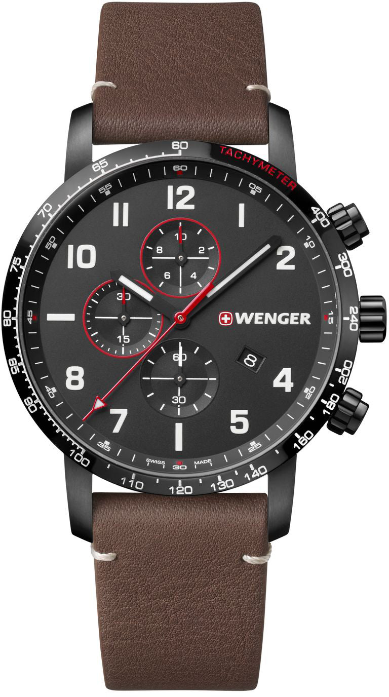 Wenger Watch Attitude Vertical Chrono 01.1543.107