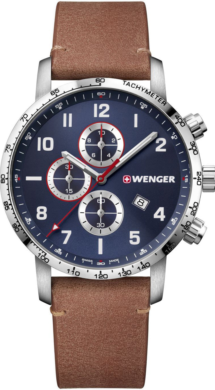 Wenger Watch Attitude Vertical Chrono 01.1543.108