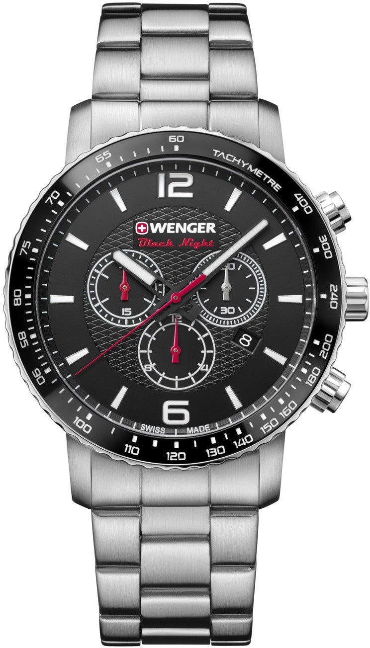 Wenger Watch Roadster Black Night Chrono 01.1843.103
