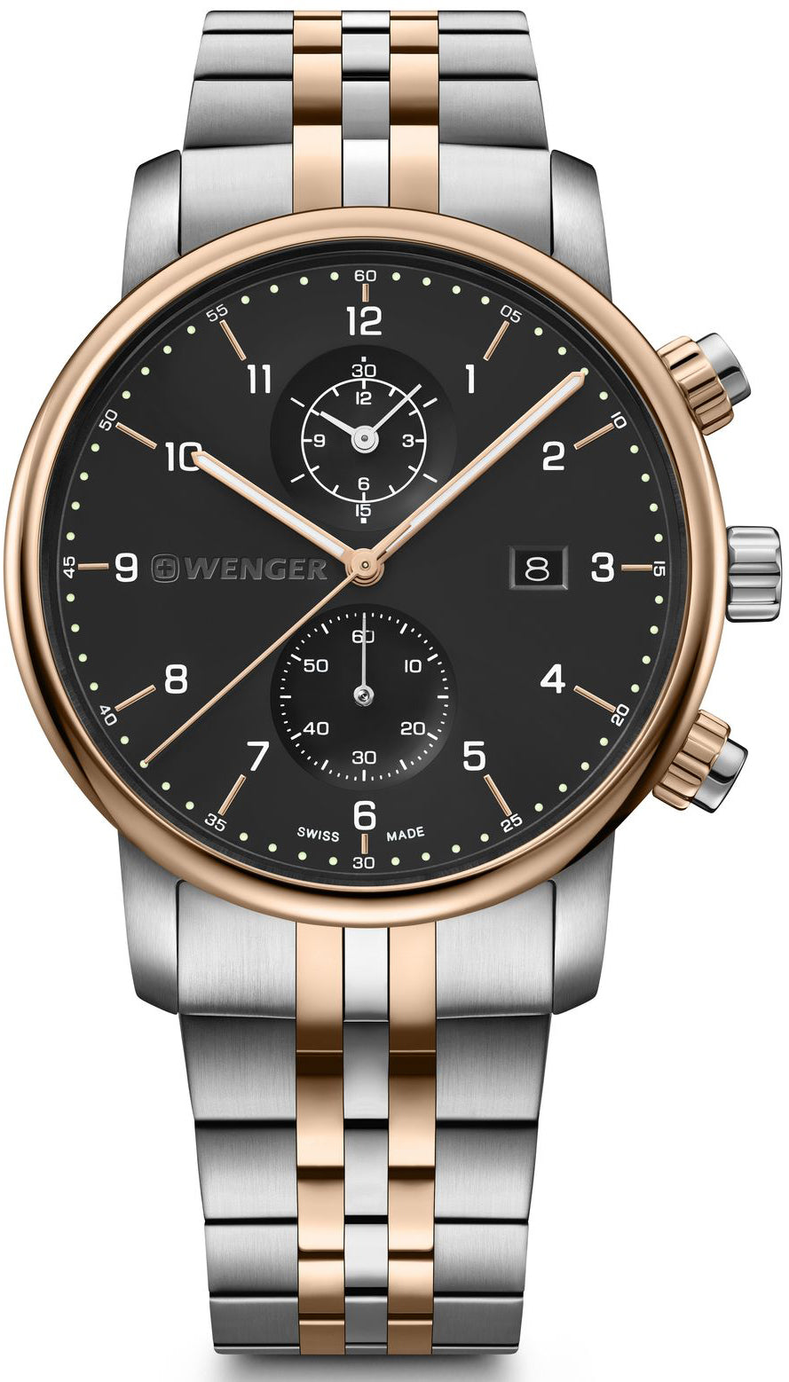 Wenger Watch Urban Classic Chrono Black 01.1743.129