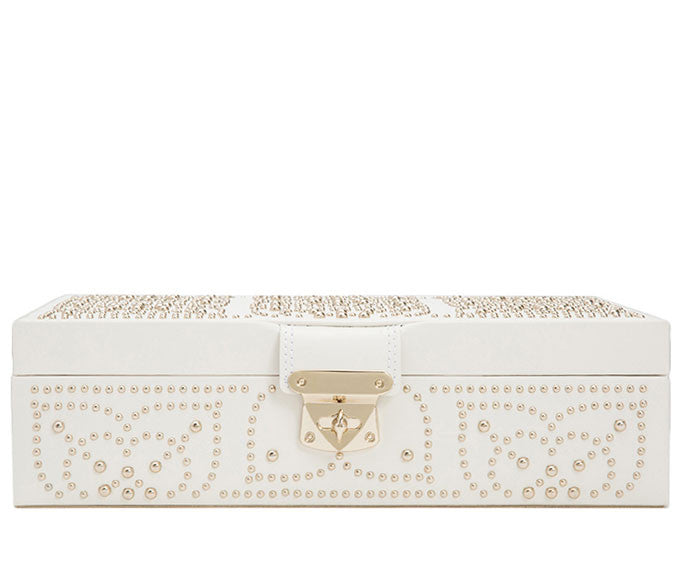 Wolf Marrakesh Flat Jewellery Box Cream 308353