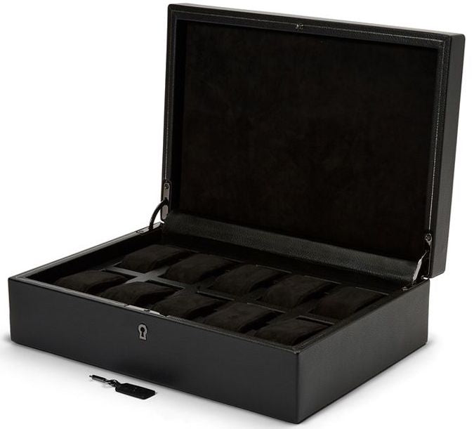 WOLF Watch Box British Racing Black 10pc 792702