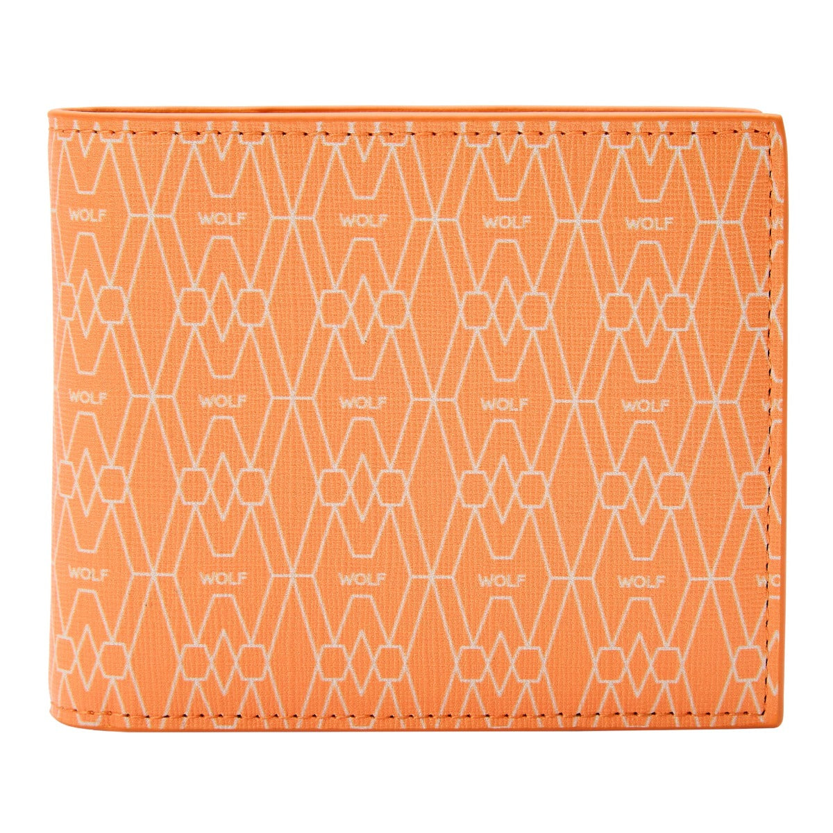 Wolf Signature Vegan Collection Orange Billfold Wallet, 776039