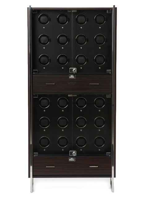 Wolf 1834 Baron 24 Piece Cabinet Watch Winder 468140