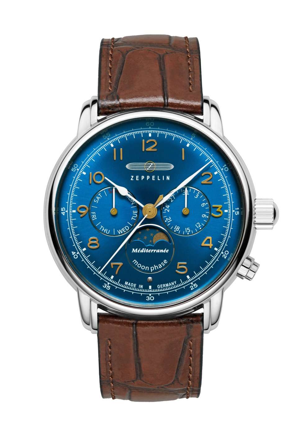 Zeppelin Méditerranée Chronograph Moonphase Watch 96363 Image 1
