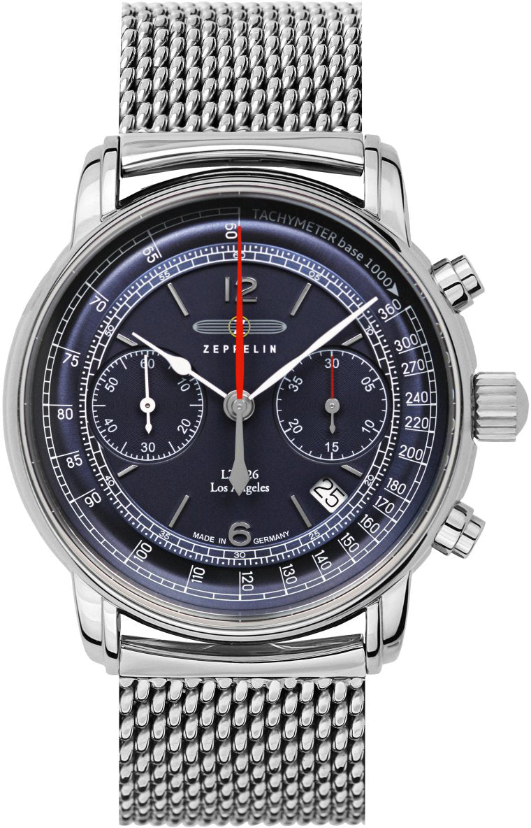 Zeppelin Watch LZ 126 Los Angeles Mens 8614M3