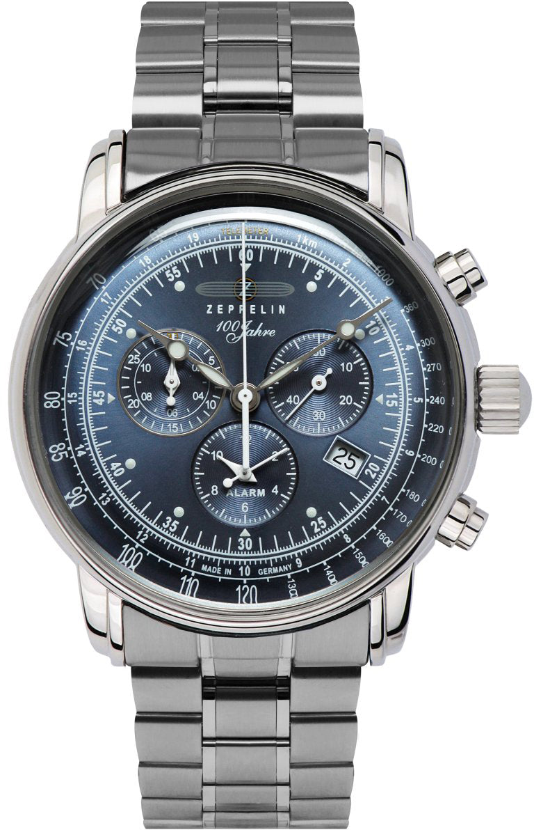 Zeppelin 100 Years Zeppelin Quartz Chronograph Watch 7680MB3