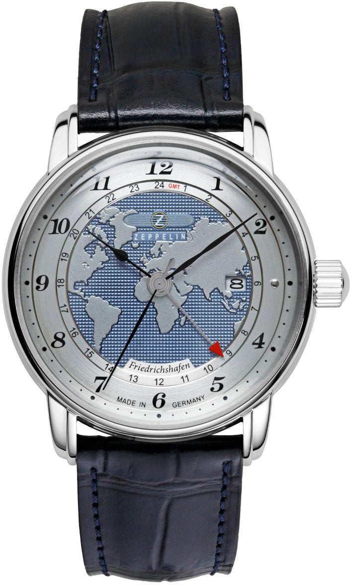 Zeppelin Friedrichshafen Automatic GMT Watch 85963