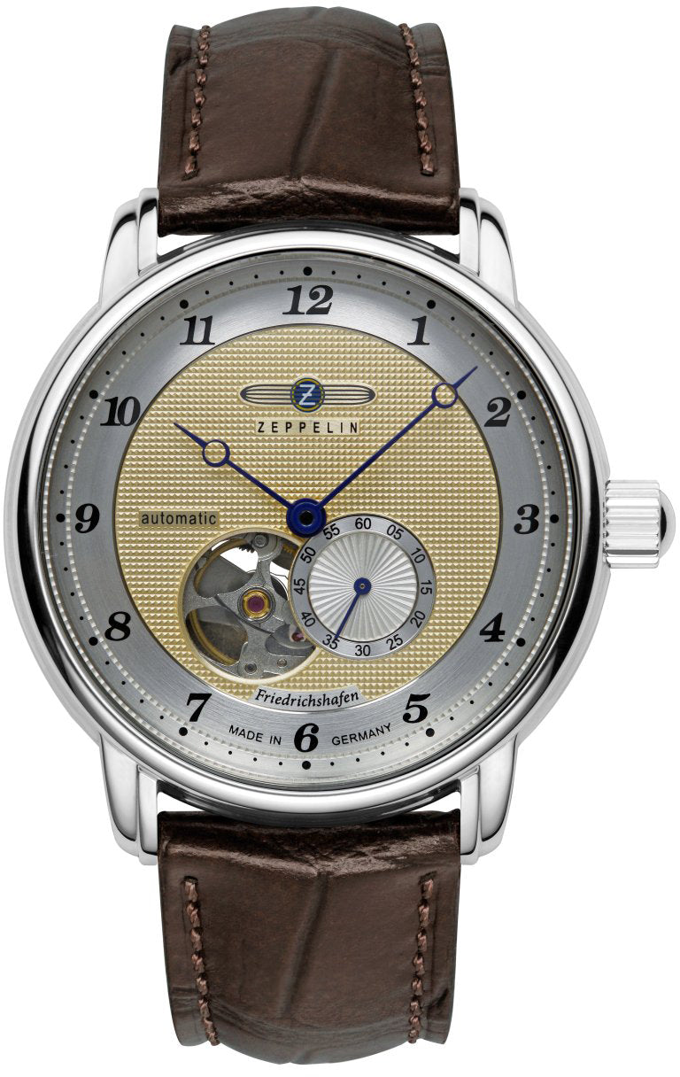 Zeppelin Friedrichshafen Automatic Open Heart Watch 85665