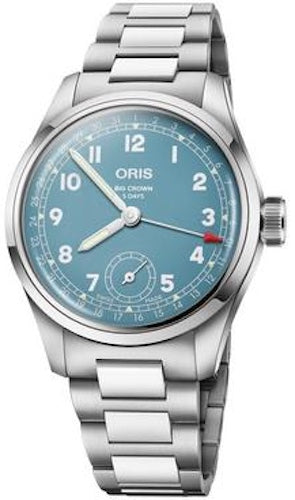 Oris Watch Big Crown Pointer Date Calibre 473 Teal Blue 01 473 7786 4065-07 8 19 06