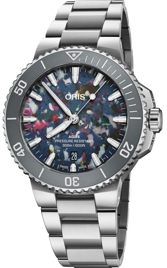 Oris Watch Aquis Date Upcycle 01 733 7787 4150-07 8 22 04PEB