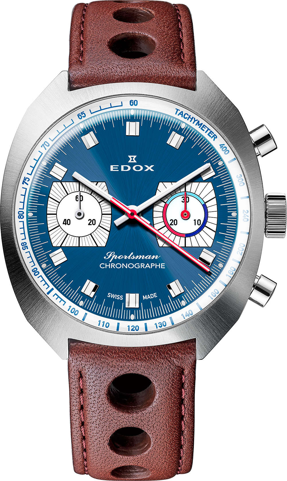 Edox Sportsman Chronographe Automatic Blue Limited Edition 08202-3BU-BUIN