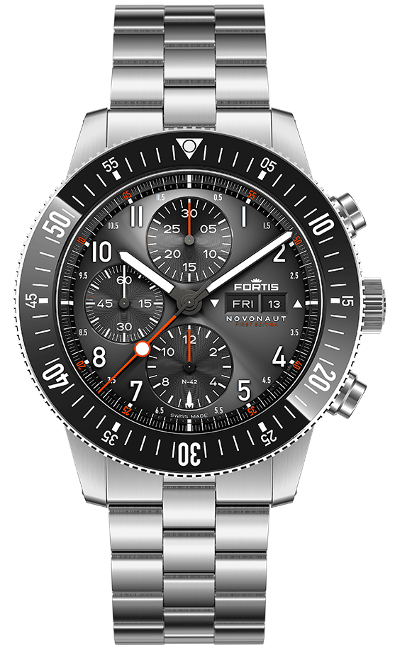 Fortis Watch Novanaught N-42 First Edition Bracelet Limited Edition F2040010