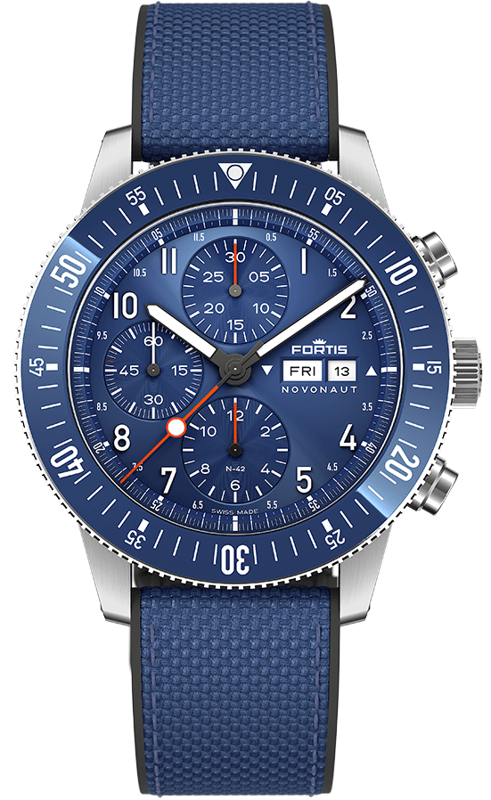Fortis Watch Novanaught N-42 Cobalt Blue Edition F2040013