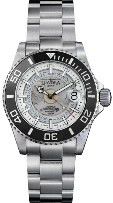 Davosa Watch Ternos Professional Nebulous Automatic Misty White 16153510