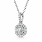 18ct White Gold Diamond Two-Piece Jewellery Gift Set - Image 4