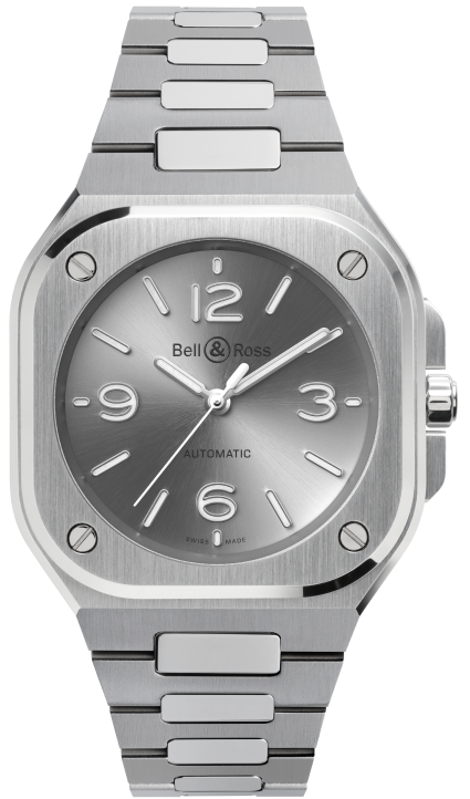 Bell && Ross Watch BR 05 Grey 36mm BR05A-S-GR-ST/SST