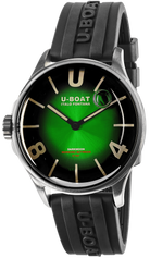 U-Boat Darkmoon &nbsp;41.5mm Green Soleil SS Watch 9502/B
