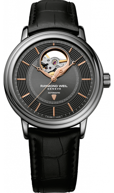 Raymond Weil Watch Maestro Open Wheel Guitar Music Special Edition 2827-SL5-MILOS