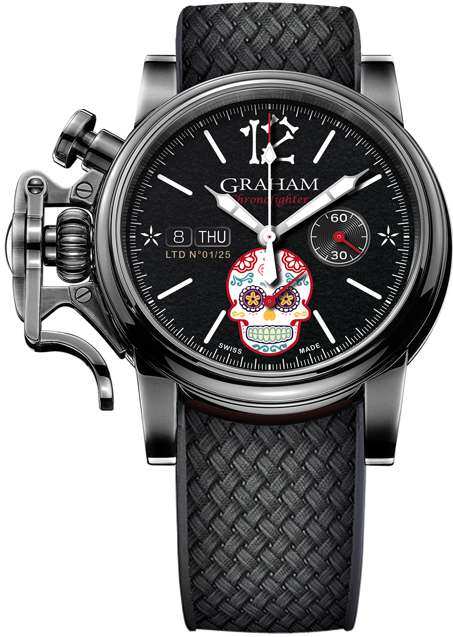 Chronofighter Vintage Calavera Skull Limited Edition 2CVAV.B28A.K133S