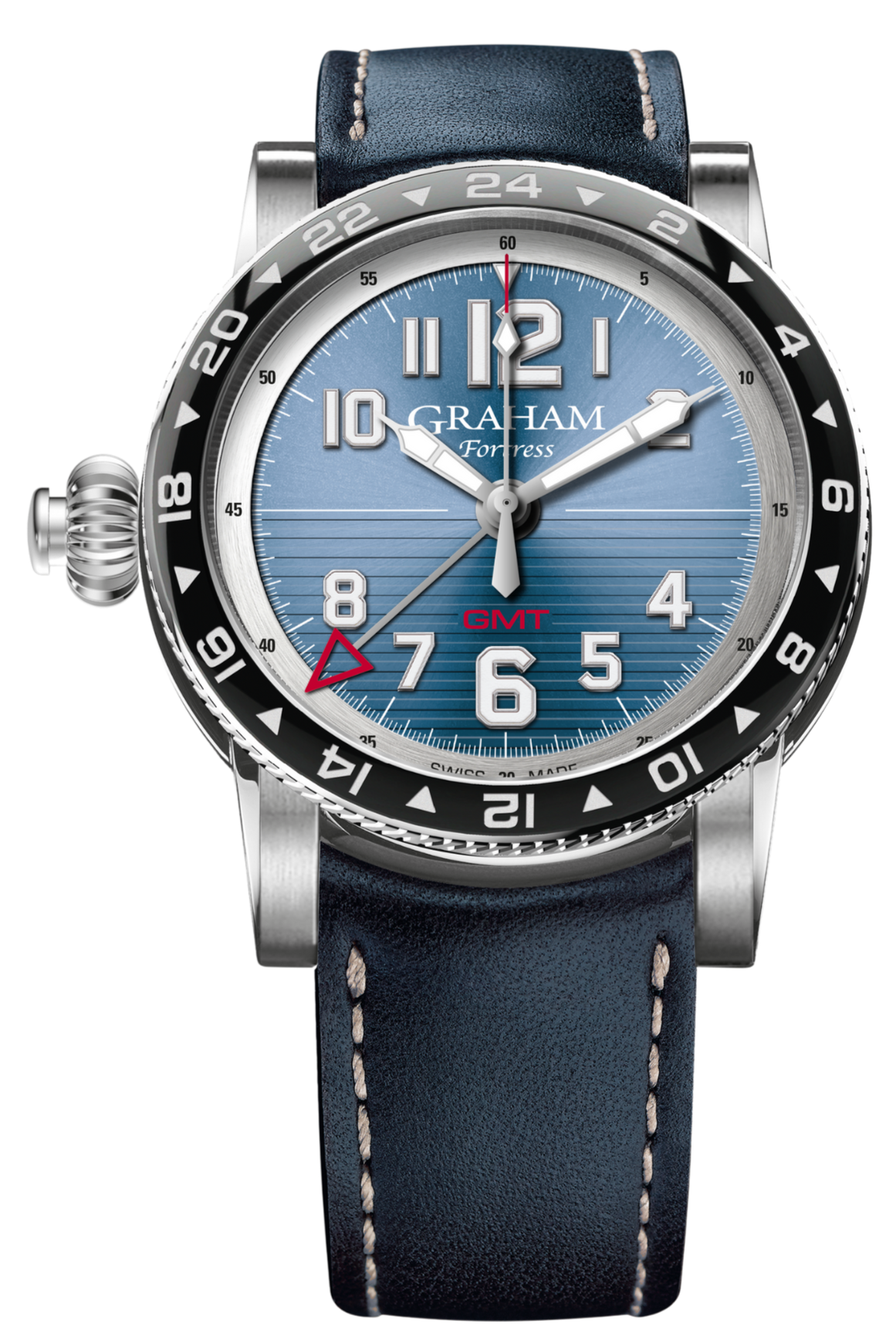 Graham Watch Fortress GMT Blue 2FOBC.U02A.