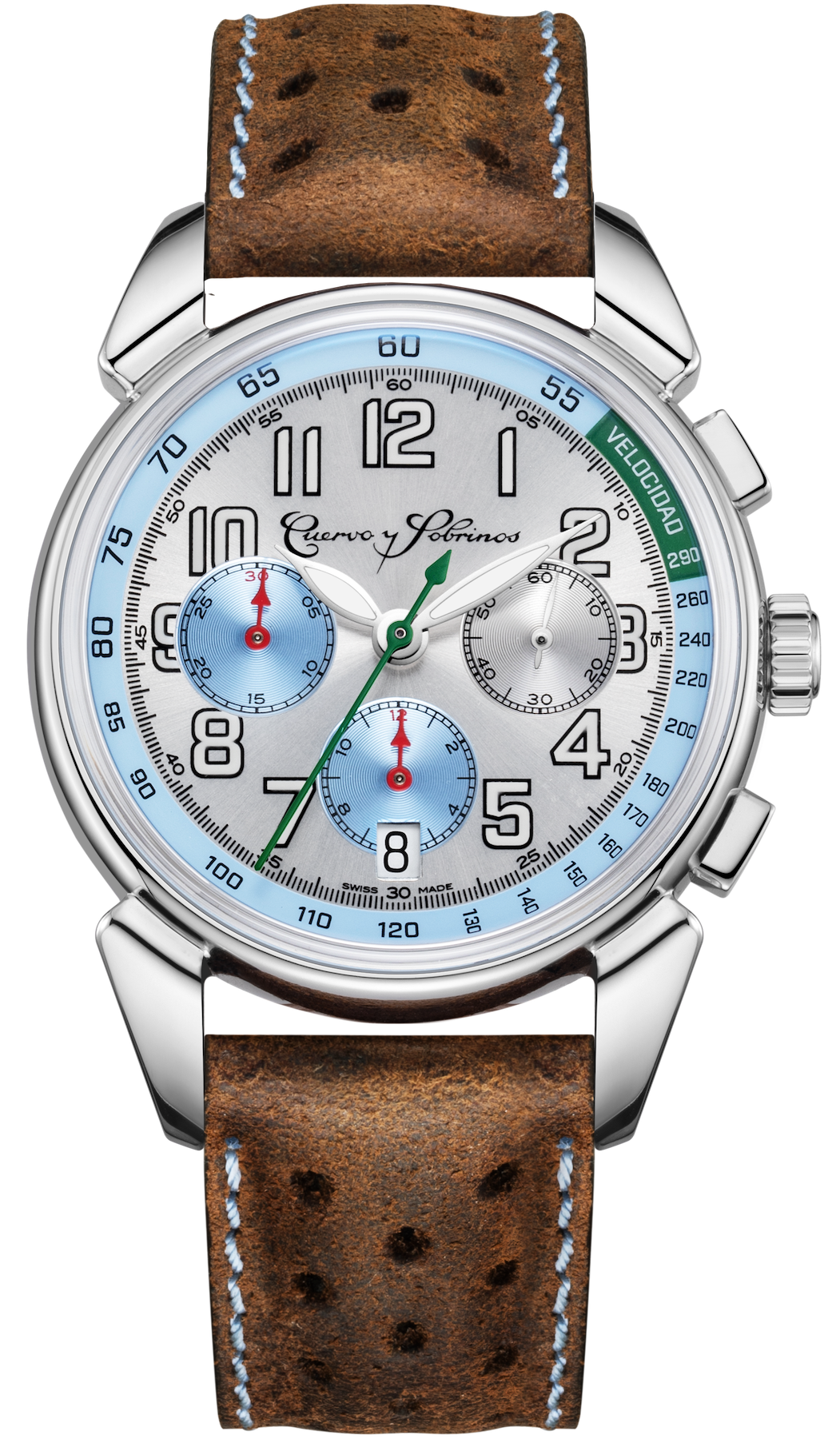 Cuervo y Sobrinos Watch Historiador Nino Farina Limited Edition 3144.1NF